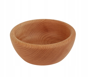 ชามเสิร์ฟทำจากไม้บีชสไตล์ยุโรปขนาด12ซม. สำหรับบริการอาหารและตกแต่งบ้าน - Product Image 2