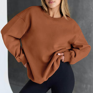 Sudadera para Mujer 2025, la Más Vendida, de Algodón, Lisa, Talla Grande, Sudadera Holgada Personalizable - Product Image 6