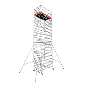 Torre Mobile zincata per ponteggi fino a 4-6-8-10-12-14metri in alluminio Mobile torre ponteggi per interni ed esterni