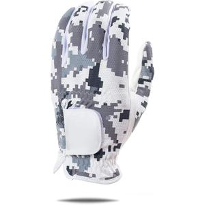 Gants de golf pour hommes de haute qualité Logo personnalisé Respirant Véritable Cabretta en peau de mouton Thermique Sports Gants de golf personnalisés Sublimation - Product Image 3