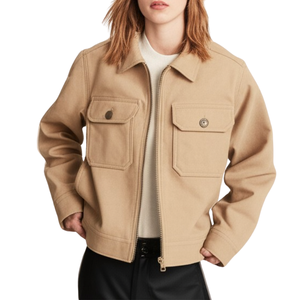 Chaquetas de mujer Vietnam OEM Etiqueta Lavable Alta calidad Selección rápida Entrega rápida Precio bajo Exportación Uso listo - Product Image 2