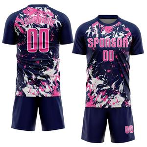 Ensembles d'uniformes de football pour hommes de haute qualité Team Club Argentine Uniforme de football Nouvelle saison Maillot de football - Product Image 4