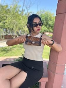 Hand Tooled Carving Wallet Clutch <b>Phone</b> Case Stylish Cowhide Fur Wallet Multi Uses Western Leather Wallets - Product Image 3