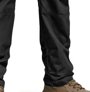 กางเกงขายาวบุรุษมีหลายกระเป๋า, กางเกงกันการฉีกขาดกางเกงสำหรับฝึกซ้อมกลางแจ้งกางเกงผู้ชายทรงหลวมพร้อมชุดเดรสกีฬา - Product Image 3