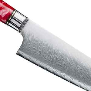 Vente en gros Ensemble de couteaux de cuisine en acier inoxydable sur mesure avec manche en bois Couteau de chef OEM ODM - Product Image 2