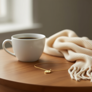 Colgante del Zodiaco Leo, Chapado en Oro, Acero Inoxidable, Amuleto Clásico para Mujer, 1.5 cm - Product Image 2