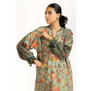 Conjunto Coordinado Estampado de Viscosa Bohemia IPST-55073, Tela Crepé para Primavera/Verano - Product Image 5