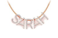 Collier Pendentif Lettre Alphabet Personnalisé en Or Blanc avec Diamants de Laboratoire Certifiés IGI, Style Hip Hop Iced, pour Hommes, Vente en Gros