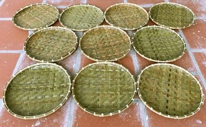 Plateau de décorticage en bambou de haute qualité, utilisé pour le traitement des cultures et les activités agricoles traditionnelles, pour la vente en gros au Vietnam - Product Image 2