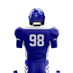 Factory Manufacture Sportswear Men American Football Uniform Customizable Plus Size Anti-UV Breathable Anti-Bacterial Quick Dry - Product Image 6