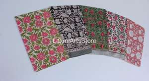 Juego de Bufandas de Algodón Ligeras y Ecológicas con Estampado Digital, Estolas Largas con Diseño Floral Indio (22x72) - Product Image 3