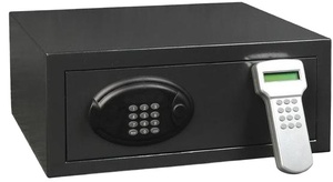 Gran oferta, <span class=keywords><strong>caja</strong></span> de almacenamiento de dinero segura de <span class=keywords><strong>seguridad</strong></span> electrónica elegante de acero para Hotel, oficina, hogar - Product Image 3