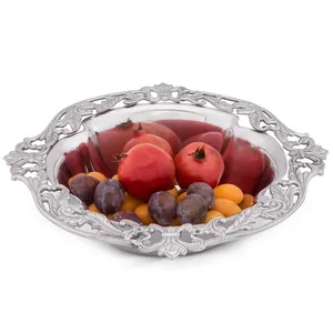 Cuenco de Metal artístico hecho a mano, pieza decorativa para casas minimalistas, resorts de estilo de casa de gama alta, seguro, hecho por Zahid Exports - Product Image 3