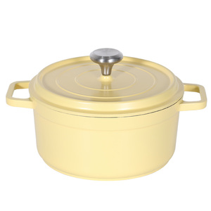 <span class=keywords><strong>Ollas</strong></span> y Sartenes de Cocina de Aluminio Esmaltado Verde y Rosa Modernas, Olla de Cocina Esmaltada - Product Image 5