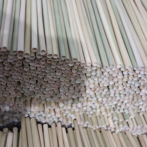 Pailles d'herbe biodégradables-zéro déchet, pailles à boire organiques d'herbe sauvage au Vietnam - Product Image 2