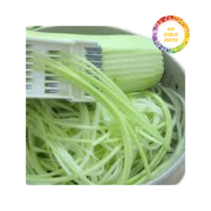 Filamentos de calabaza de cera congelada limpia y pelada a granel para uso profesional en la cocina - Product Image 4