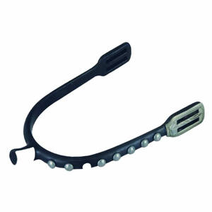 Espuelas de equitación ecuestre de alta calidad para botas de vaquero Personalización de acero inoxidable Productos equinos aceptados - Product Image 2