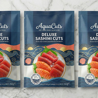 Sacs d'emballage personnalisés pour fruits de mer surgelés, pochettes à poisson, sachets de sashimi, hermétiques et refermables avec fermeture éclair pour congélateur