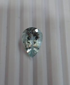 Best Aquamarine <b>Cut</b> <b>Stone</b> Loose <b>Stone</b> Making <b>For</b> Ring Loose Gemstone Aquamarine Sky Blue Color Aquamarine - Product Image 1