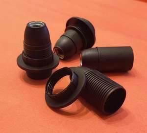 ขั้วหลอดไฟสีดำ 2 ขา รุ่น DH-502HT - Product Image 4