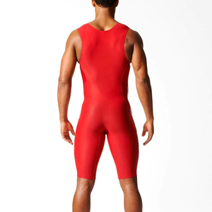 Haute Qualité Spandex Professionnel Haltérophilie Uniformes Hommes Lutte Singlets Pas Cher Lutteur Uniforme Sublimé Imprimé XL - Product Image 4