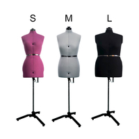 Mannequin de Couture Ajustable pour Femme avec Housse en Tissu – Idéal pour la Confection et l'Exposition