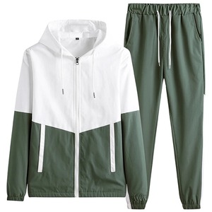 New Spring Men Casual Sets Mens Joggers Hooded Tracksuit Sportswear 2 Piece Sets Hip Hop Running Sports Suit - Product Image 4