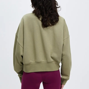 Sudadera con Capucha de Invierno para Mujer, Talla Grande, Algodón/Poliéster, Diseño Personalizado con Logotipo Impreso, Transpirable, de Secado Rápido, Holgada, Ecológica - Product Image 2