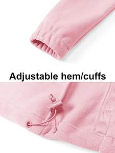 2024 elegante chaqueta de lana con cremallera para mujer, tela de algodón ligera transpirable, bolsillos cálidos, estampado listo para exteriores de invierno de talla grande - Product Image 6