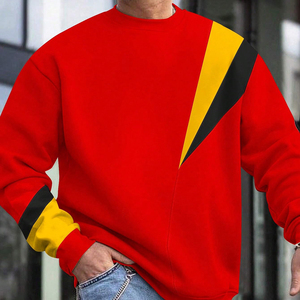 Sudadera con capucha y cremallera para hombre, de moda de invierno, con estampado digital, 100% algodón, de manga larga, talla grande, precios al por mayor - Product Image 2