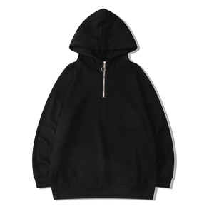 Sweat à capuche en molleton 100 % coton personnalisé, haute qualité, style streetwear, avec logo brodé, coupe oversize, anti-plis, vente en gros - Product Image 6