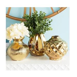 Pots et vases en laiton de qualité supérieure, couleur or, design attrayant, forme personnalisée, vaisselle, pots à fleurs - Product Image 5