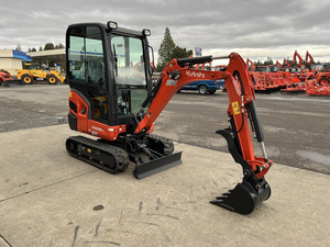 รถขุดขนาดเล็ก Kubota KX018-4 น้ำหนัก 1.7 ตัน พร้อมใบมีดด้านหน้า สำหรับงานก่อสร้างในฟาร์ม - Product Image 1