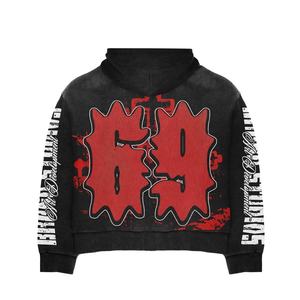 Sudaderas con capucha estilo holgado de gran tamaño para Hombre Nuevo diseño 100% algodón polar hombres Sudadera con capucha de talla grande - Product Image 2