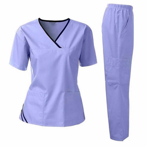High Quality Customized Men's <b>Nursing</b> <b>Scrub</b> Sets Trending Hospital Apparel Custom Colors Logo-OEM Service - Product Image 1