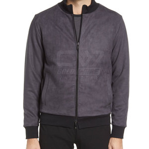 Chaqueta bomber de hombre con logotipo propio de diseño de servicio OEM, chaqueta bomber de moda de alta calidad para hombre - Product Image 5