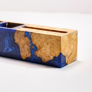 Vente chaude Résine Moderne Porte-Stylo Dernière Conception Accrocheur Premium Personnalisable Haute Demande Look Élégant Bureau Utilisation De Bureau - Product Image 3