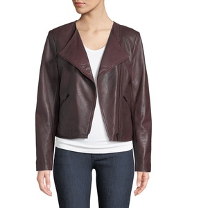 Chaqueta de cuero nueva para mujer, material suave y duradero, perfecta para uso casual o formal en invierno, chaqueta de cuero para mujer - Product Image 1