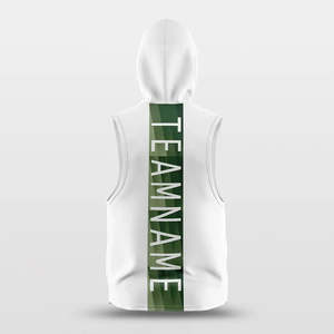 Factory Direct <b>Men's</b> <b>Vest</b> Puff Print Fleece Custom Logo Available - Product Image 2