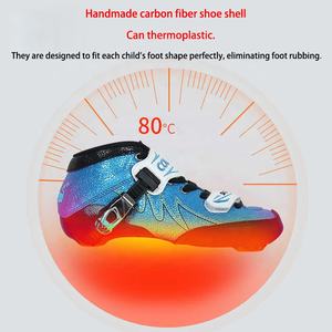 <span class=keywords><strong>Patins</strong></span> à Roues Alignées SR3 Professionnels, <span class=keywords><strong>Patins</strong></span> de Vitesse pour Enfants en Fibre de Carbone - Product Image 3