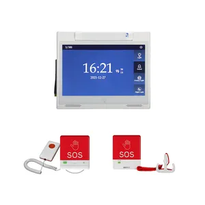 病院看護師ワイヤレスコールシステム10インチスマートタッチスクリーンLCDディスプレイパネル