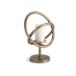 Ensemble de bougeoirs en métal artisanal avec une finition élégante, parfait pour le salon, la table à manger, la chambre à coucher et la décoration festive - Product Image 3