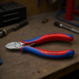 Alicates de Corte Diagonal Knipex para Electromecánicos, Pulidos, con Mango de Agarre Multicomponente - Product Image 3