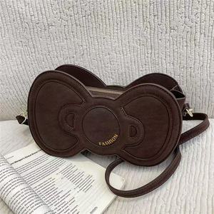 New Fashion Vintage Lady <b>Bow</b> Women's PU Single Strap Zip Crossbody Shoulder Bag Summer/Winter Travel Shopping Outdoor Daily Life - Product Image 1