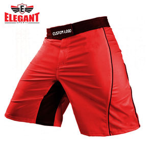 Pantalones cortos MMA con diseño de tu propio logotipo para hombre, Shorts deportivos elegantes de buena calidad para lucha MMA - Product Image 3