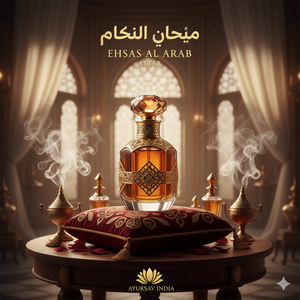 Ehsas AL ARAB attar dầu hương thơm phương Đông đích thực tiếng Ả Rập với ghi chú Oud và xạ hương phong phú của ayursav Ấn Độ - Product Image 1