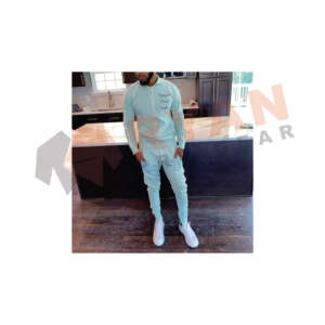 ชุดวอร์มลำลองมีฮู้ดสำหรับผู้ชาย ฤดูหนาว ออกแบบโลโก้ตามสั่ง OEM ผลิตจากโพลีเอสเตอร์ 100% คุณภาพสูง ระบายอากาศได้ดี แห้งเร็ว ราคาขายส่ง - Product Image 1