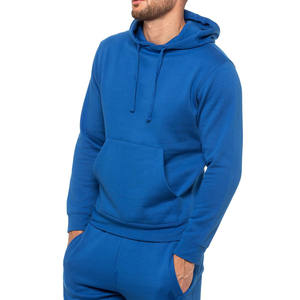 Diseño personalizado mezcla de algodón polar sudaderas con capucha de gran tamaño logotipo frontal hombro caído bordado para invierno moda hombres mujeres niños - Product Image 2