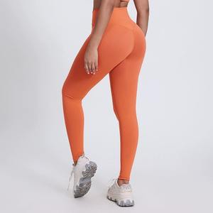 Custom Seamless <b>Scrunch</b> <b>Bum</b> Women <b>Leggings</b> High Waisted Workout <b>Gym</b> Washed Frosted <b>Leggings</b> for Women - Product Image 1