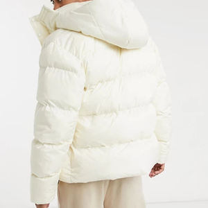 2025 nueva llegada logotipo personalizado hombres chaqueta acolchada moda burbuja brillante abrigo al aire libre ropa cómoda chaqueta de invierno para la venta - Product Image 3